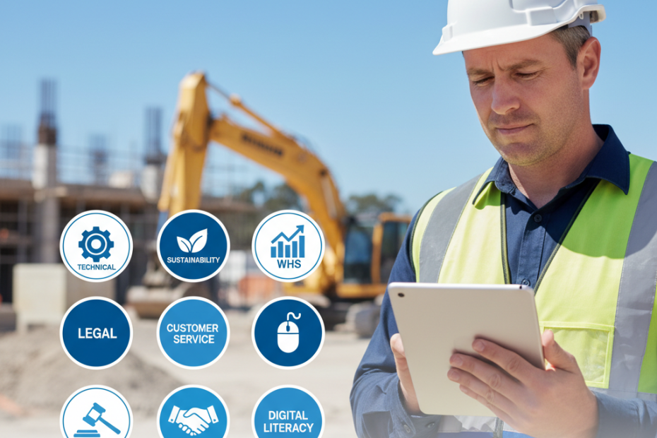 NSW builder reviewing 8 CPD learning areas mandated by Fair Trading