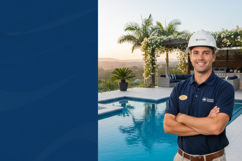 Licensed NSW pool and spa builder completing CPD requirements online — Builders CPD Online RTO 91528