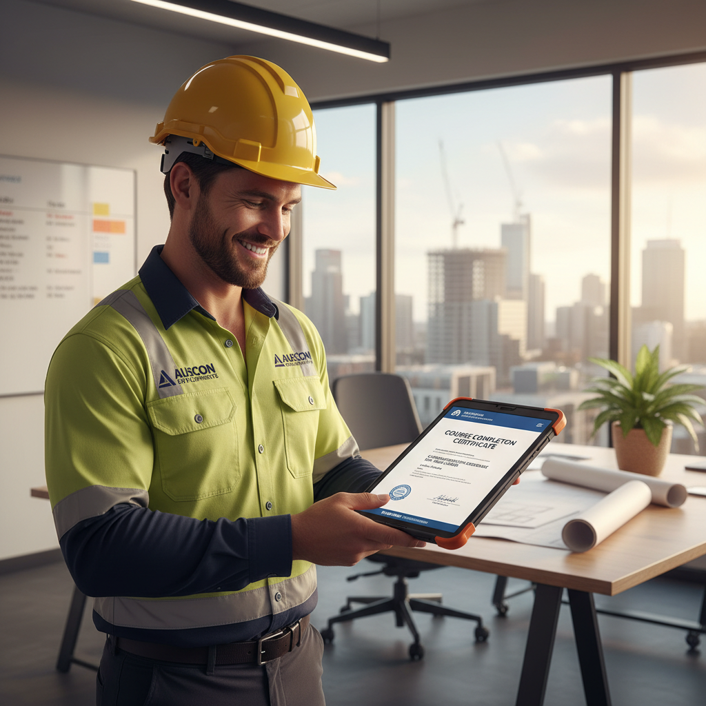 NSW builder completing Customer Service CPD online — Builders CPD Online RTO 91528