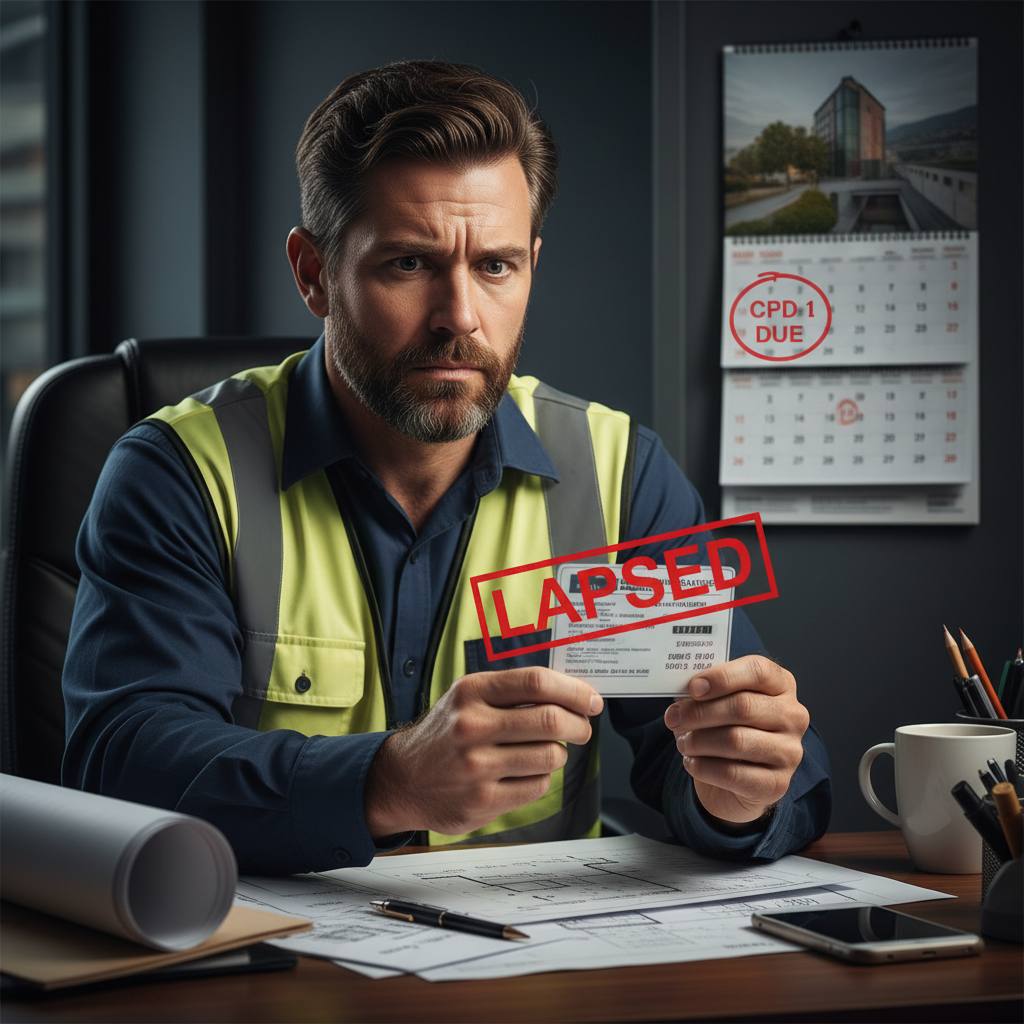 NSW builder checking CPD compliance status — consequences of not completing CPD