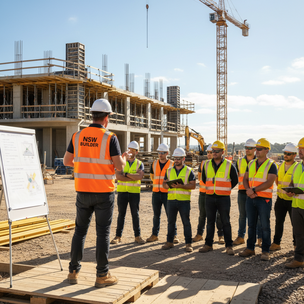 NSW builders completing CPD training requirements online