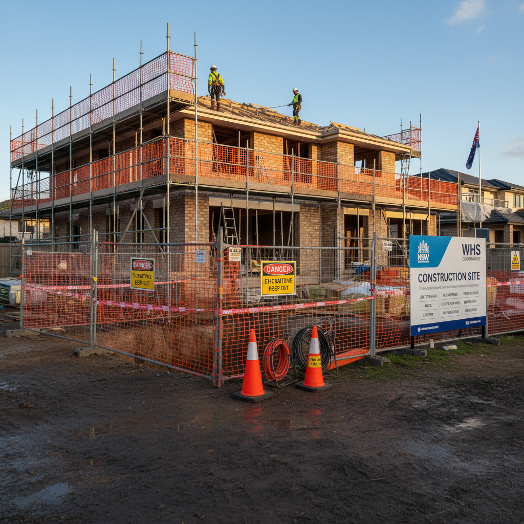 Construction site hazard identification and controls for NSW builders — WHS CPD Builders CPD Online