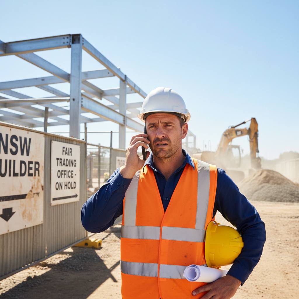 NSW builder calling Fair Trading about licence renewal — CPD compliance check — RTO 91528