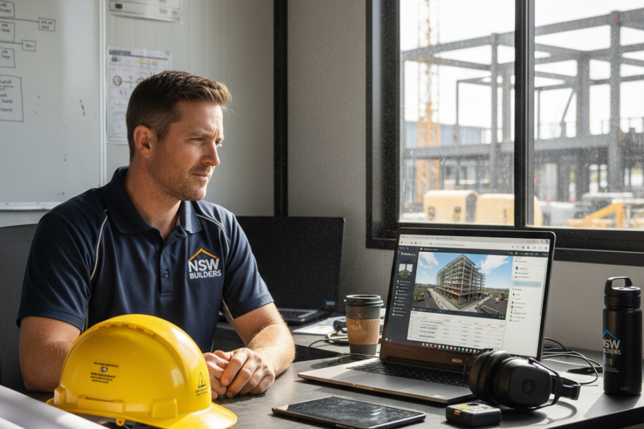 NSW builder using project management software for CPD — Digital Literacy CPD — Builders CPD Online RTO 91528