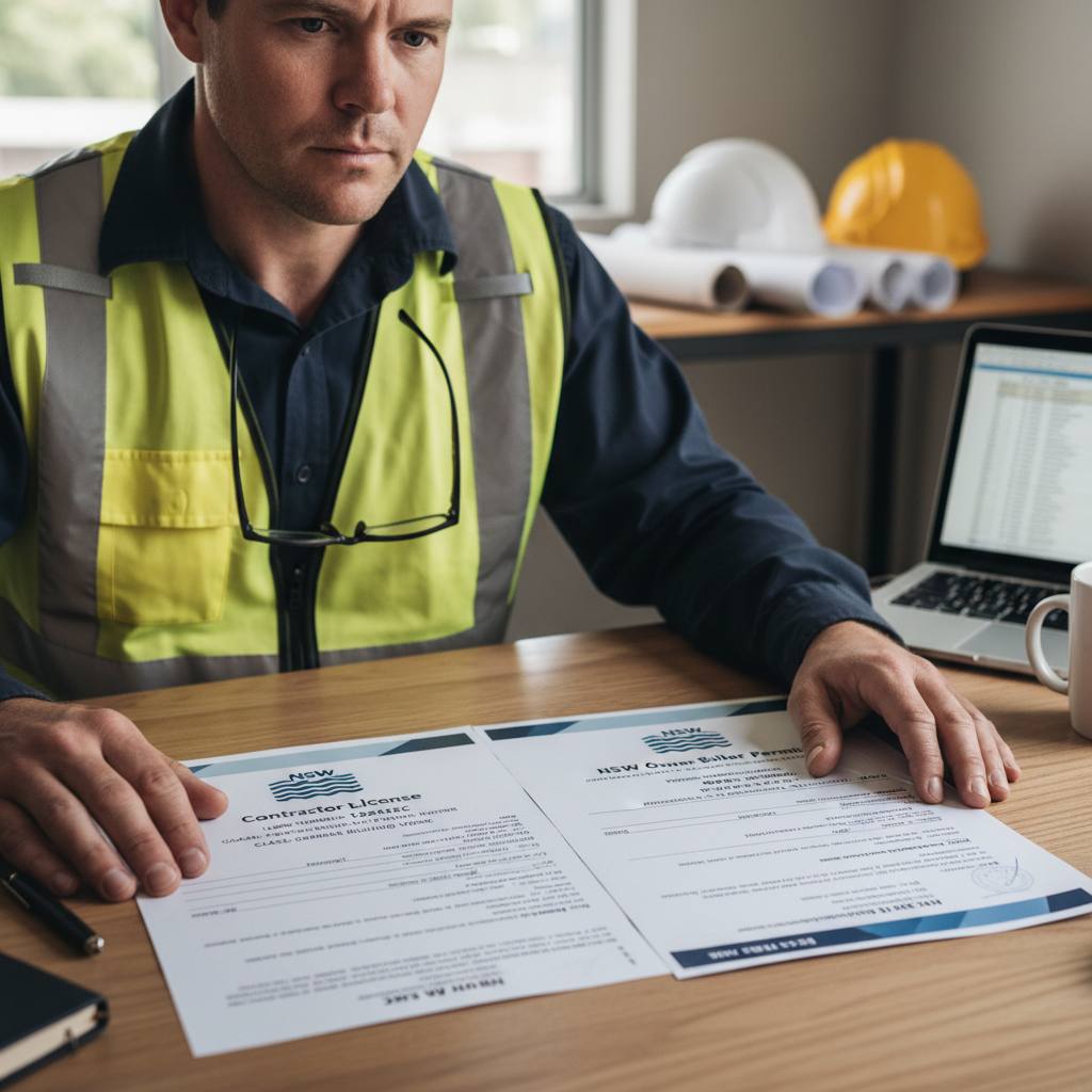 NSW builder receiving reinstated licence approval — relief after reinstatement — RTO 91528