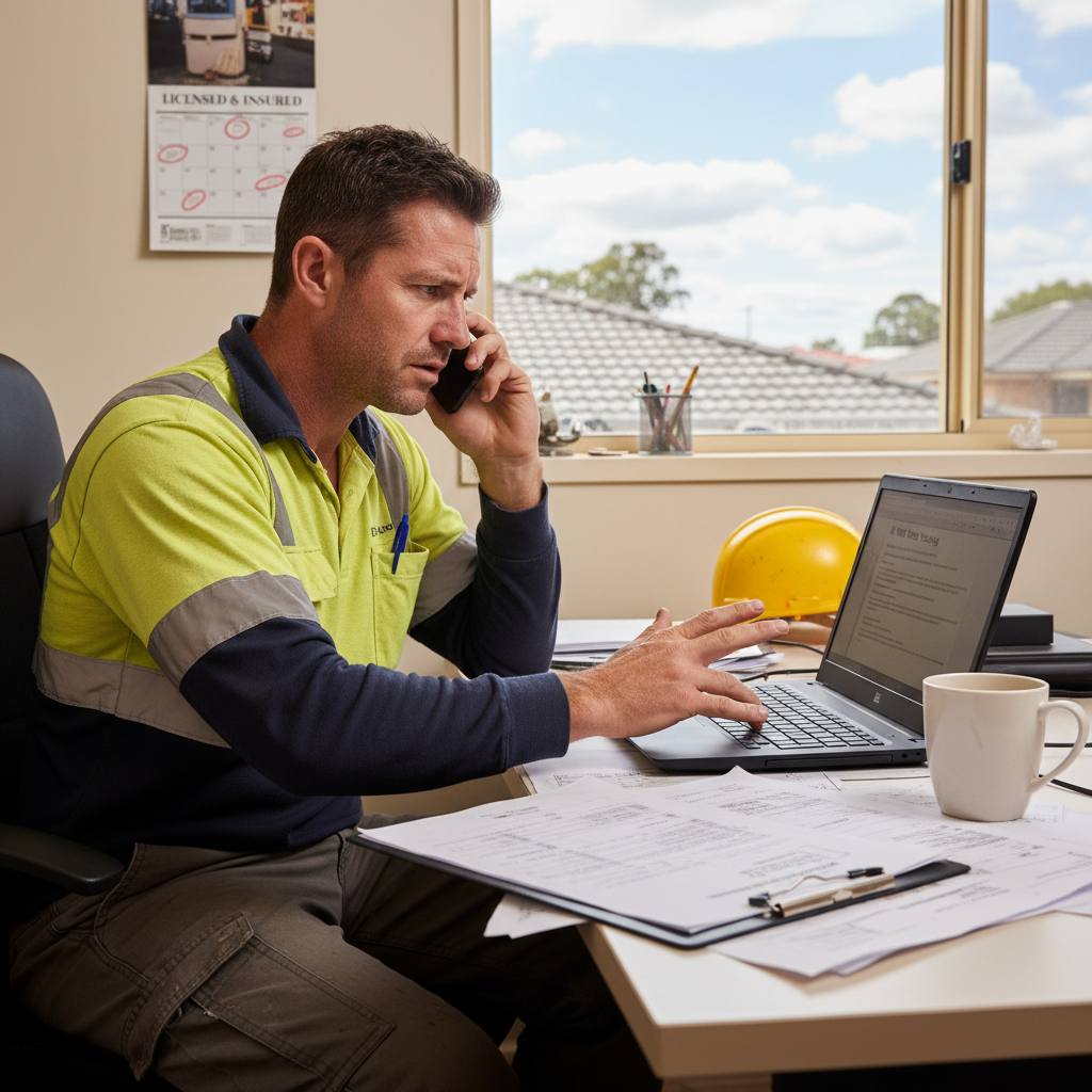 NSW builder distressed after receiving lapsed licence notice — Builders CPD Online RTO 91528