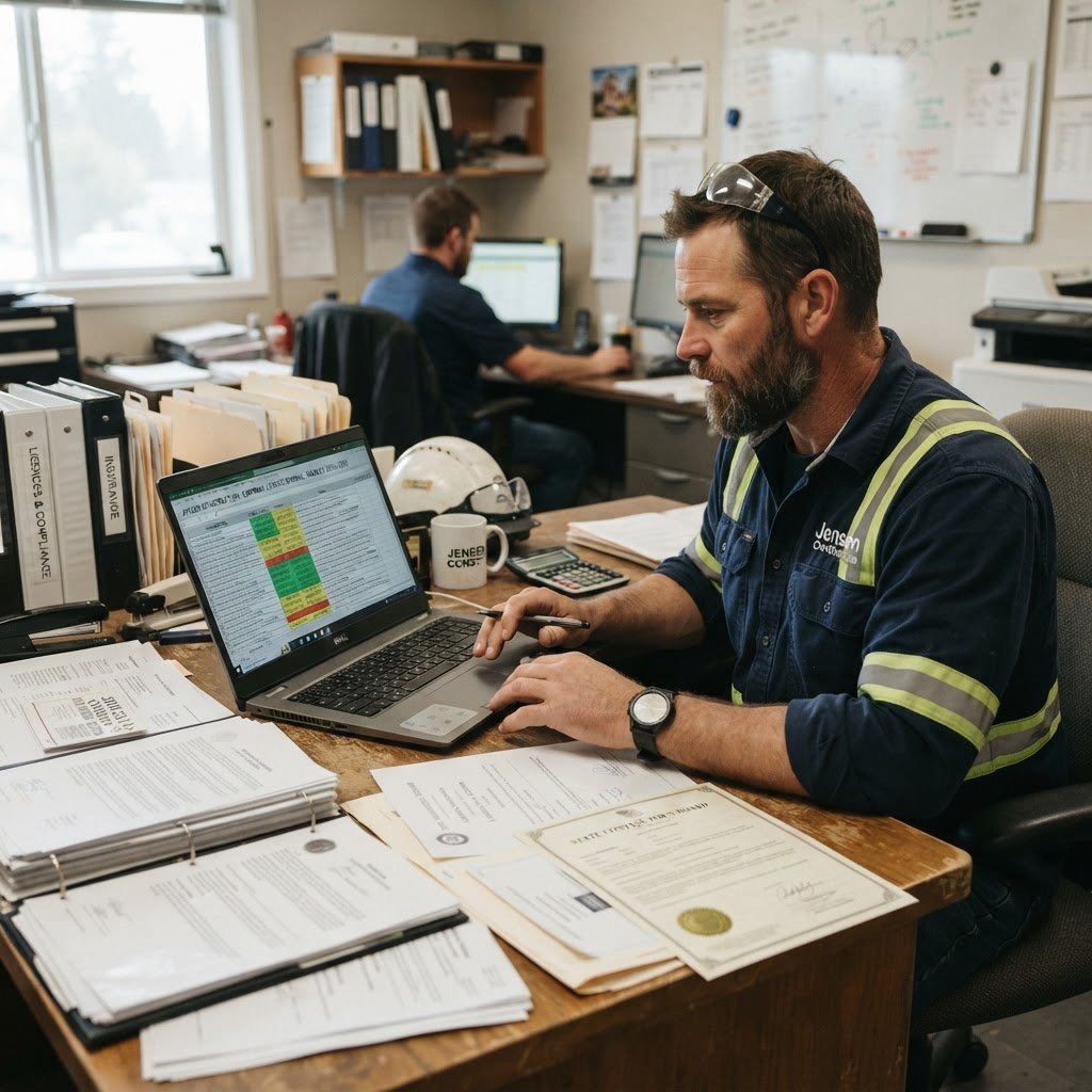 NSW company builder reviewing multi-nominee licence renewal fees